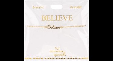 Depesche armband gold plated voor kinderen - sieraden cadeau.