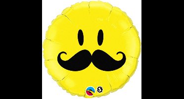 Smiley met Snor 46cm