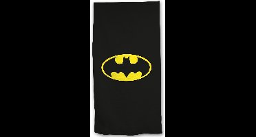 Batman Logo - Strandlaken - 70 x 140 cm - Zwart