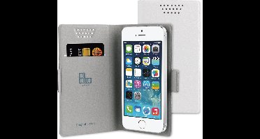 BeHello Universele Book Case met Sticker Magneet Maat L - Wit