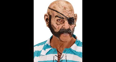 "Boekanier piratenmasker voor volwassenen - Verkleedmasker - One size"