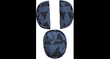 Dooky gordelbeschermers universeel Blue Tribal