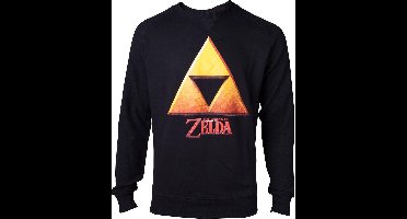 Zelda - Gold Triforce Crest Mens Sweater - 2XL