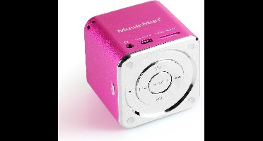 Technaxx Mini Musicman - Draagbare speaker, Roze