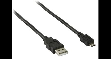 Valueline USB 2.0 A Male naar USB 2.0 Micro Male - 2 m