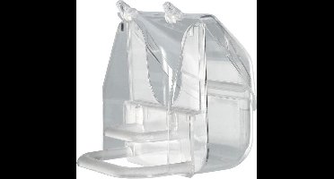 Ferplast Pretty 4522 Voerbakje - Transparant - 9 x 9 x 9 cm