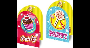 Have a Sweet Birthday Uitnodigingen, 8st.