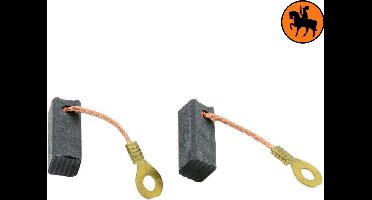 Koolborstelset voor Bosch GSR 6-6 KE - 6,4x6,4x16mm - Vervangt 2.604.320.902