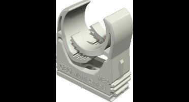 OBO kabelbuisklem Multi-Quick, kunstst, grijs, v/buisdiam 16 - 20mm
