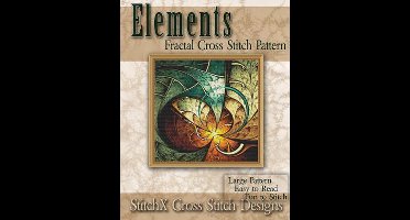 Elements Fractal Cross Stitch Pattern