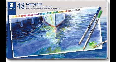 STAEDTLER karat aquarell kleurpotlood - set 48 st