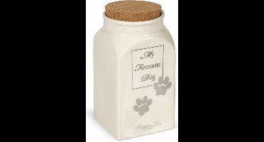 Designed by Lotte - Voorraadbus Hond - 11x11x 20,5 cm