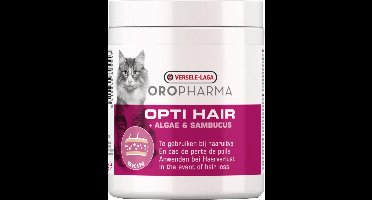 Versele-Laga Oropharma Opti Hair Cat Tegen Haaruitval - Voedingssupplement - Huid - Vacht - 130 g Granules