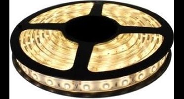 5 meter - warm wit - LED strip - 24 volt - 3528 SMD - 60 LEDs per meter - dimbaar