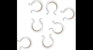 Klemmen voor folietunnel - 15 mm - set van 15 stuks
