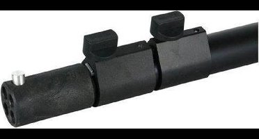 Showtec Showtec Uitschuifbare staander voor het Pipes & Drapes systeem, 180-420 cm, zwart Home entertainment - Accessoires