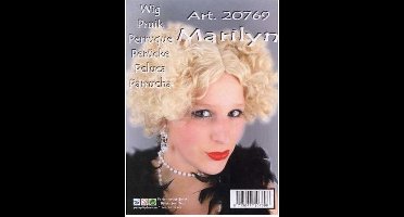 Marilyn Monroe pruik blond