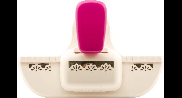 Vaessen Creative Randpons Halve Bloemen