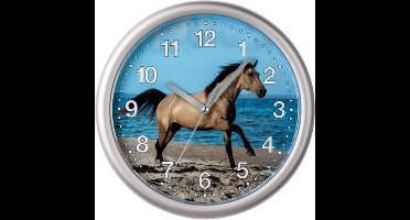 Wandklok Wild Horse