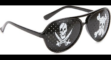 ESPA - Zwarte piratenbril voor volwassenen