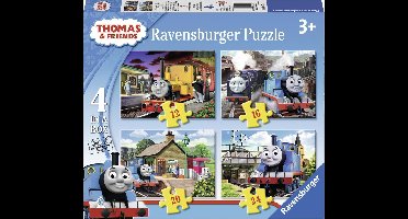 Ravensburger puzzel Thomas & Friends - 12+16+20+24 stukjes - kinderpuzzel