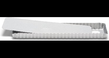 Patisse rechthoekige vlaaivorm - Met losse bodem - 35 x 11 x 2.5cm