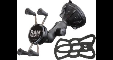 RAM Mount RAP-B-166-2-UN7 houder Mobiele telefoon/Smartphone Zwart Passieve houder