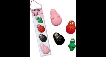 Plastoy: Set van 4 Mini Magneten Barbapapa