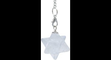 Pendel - Bergkristal - Mer-Ka-Ba 2,5 cm