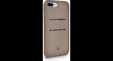 Twelve south, Coque Relaxed Leather Cuir pour Geschikt voor Apple iPhone 7Plus/8Plus, Taupe