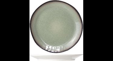 Cosy & Trendy Fez Green Plat Bord - Ø 28 cm - Set-4