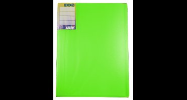 EXXO-HFP #13336 - COMPACT A4 Show Album 30 Tassen - Limoen - 2 Stuks