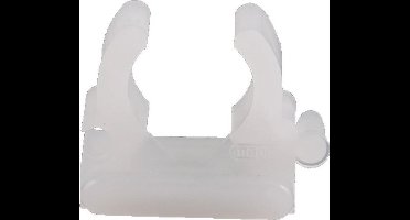 MEPA kabelbuisklem KB, kunstst, transp, v/buisdiam 19 - 22mm