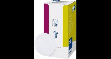 Tork onderzetter 8-laags Ø9cm wit 12x250