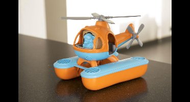 Green Toys Zee Helikopter Oranje/Blauw
