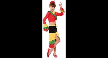Rumba Danseres Kostuum Kind - 10-12 Jaar
