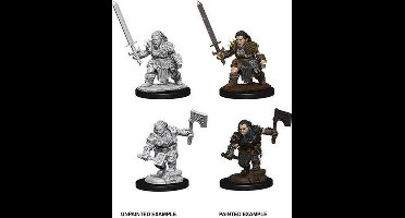 Pathfinder Battles Deep Cuts Miniatures: Dwarf Barbarian, Female