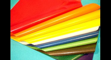 Vliegerpapier Transparant DONKER BLAUW 70x100cm 25 vel in een pak