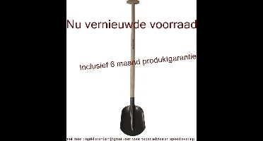 Hendrik Jan Bats 000 - Met 100 cm essenhouten steel