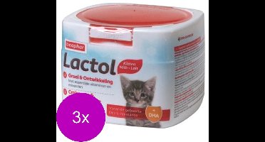 3x Beaphar Lactol Melk Kitten 500 gr