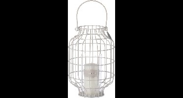 Riverdale Urban - Windlicht - 32cm - Wit