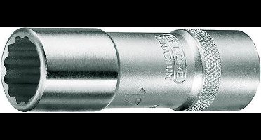 Gedore - D 19 L - dopsleutel 12-kant ud-profiel - 1/2" - lang - 14mm