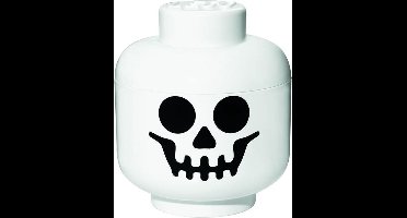 Lego Opbergbox - Head S - Ghost - Wit