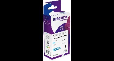 weCare Cartridge compatible met HP 932 XL Zwart