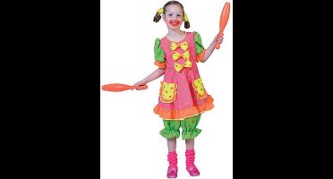 Clownspakje meisjes Pokey - Maat 164