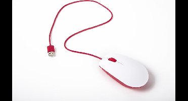 Raspberry Pi muis wit/roze