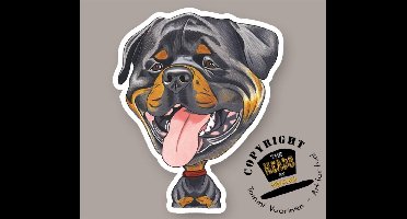 Magneet Hond Rottweiler