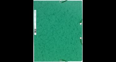 EXACOMPTA Elastomap Nature Future zonder kleppen A4, 400 g/m², groen (verpakking 25 stuks)