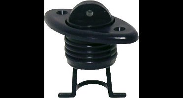 Lensplug ovaal - Zwart