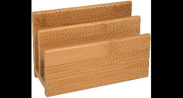 Wedo posthouder Bambus, 2 vakken, zeer stabiel